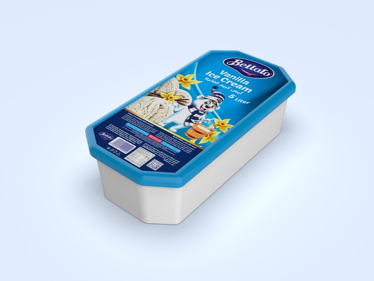  عائلي فانيلا 5 لتر 